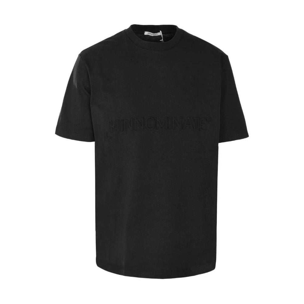 Schwarzes Baumwoll-T-Shirt „Hinnominate“