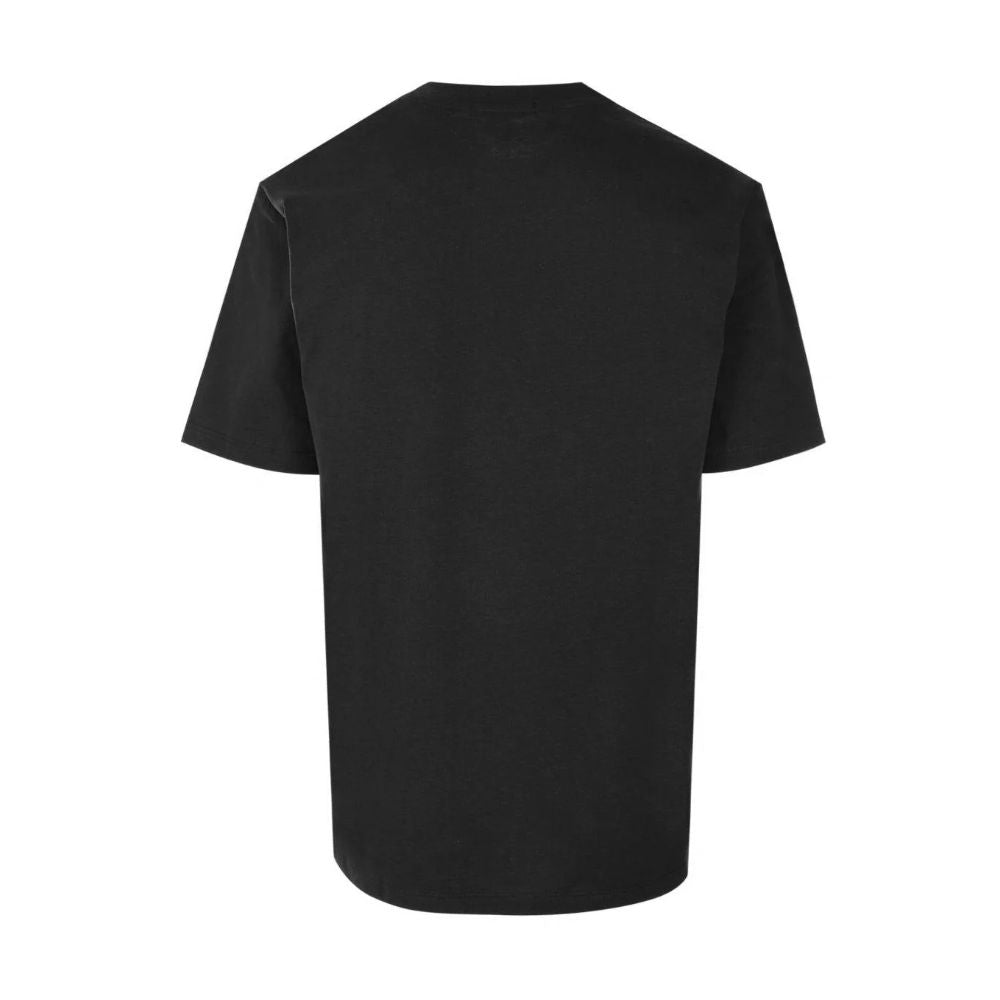 Schwarzes Baumwoll-T-Shirt „Hinnominate“