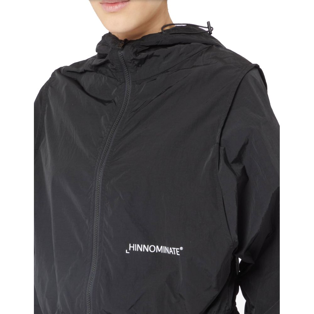 Hinnominate Schwarze Nylonjacken &amp; -mäntel