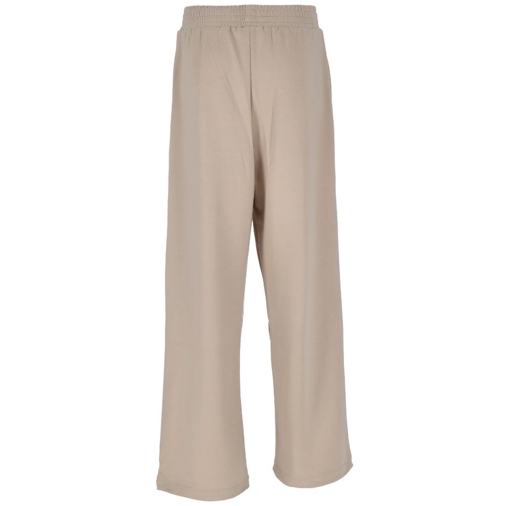 Hinnominate Beige Polyester Jeans &amp; Hose