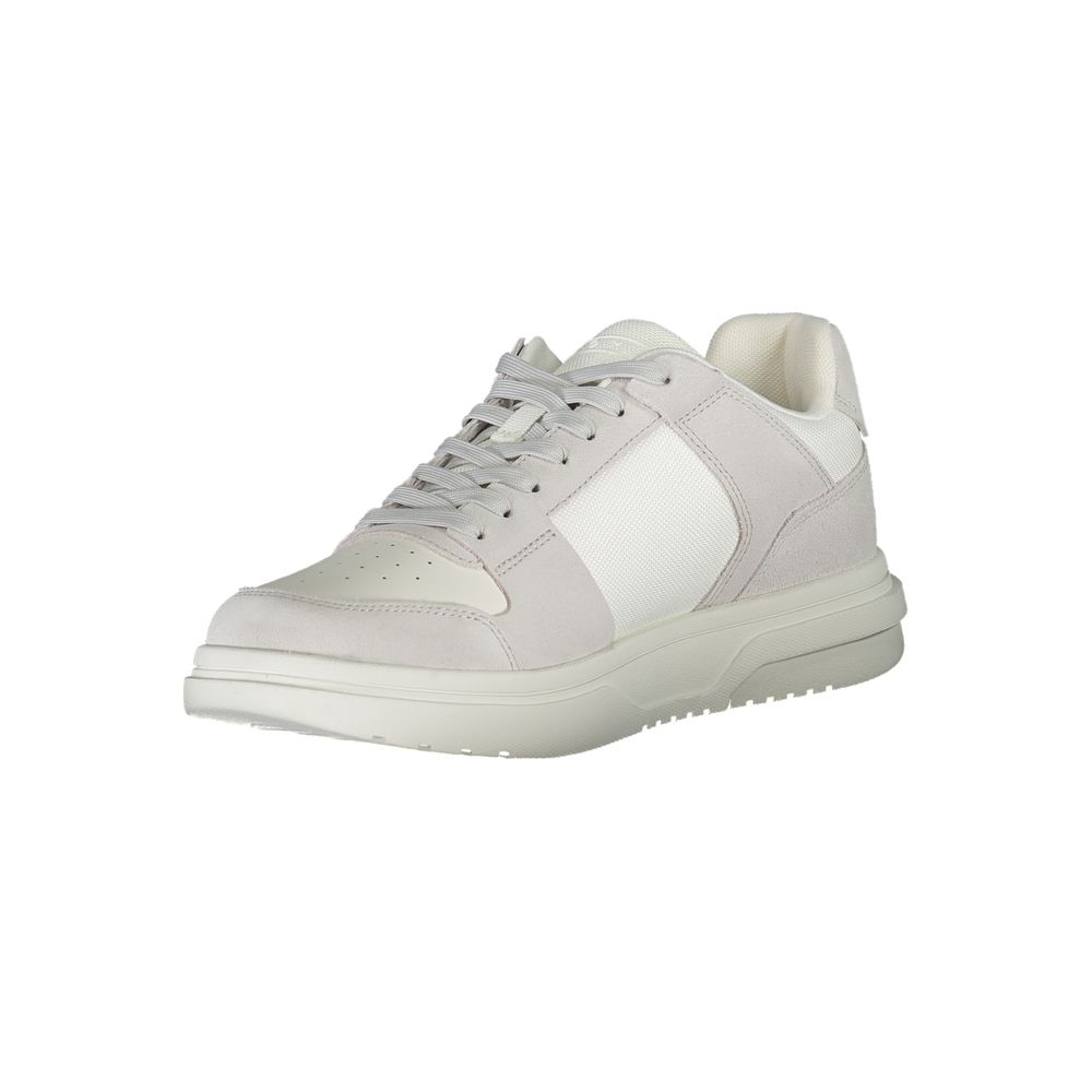 Baskets homme Tommy Hilfiger en polyuréthane blanc