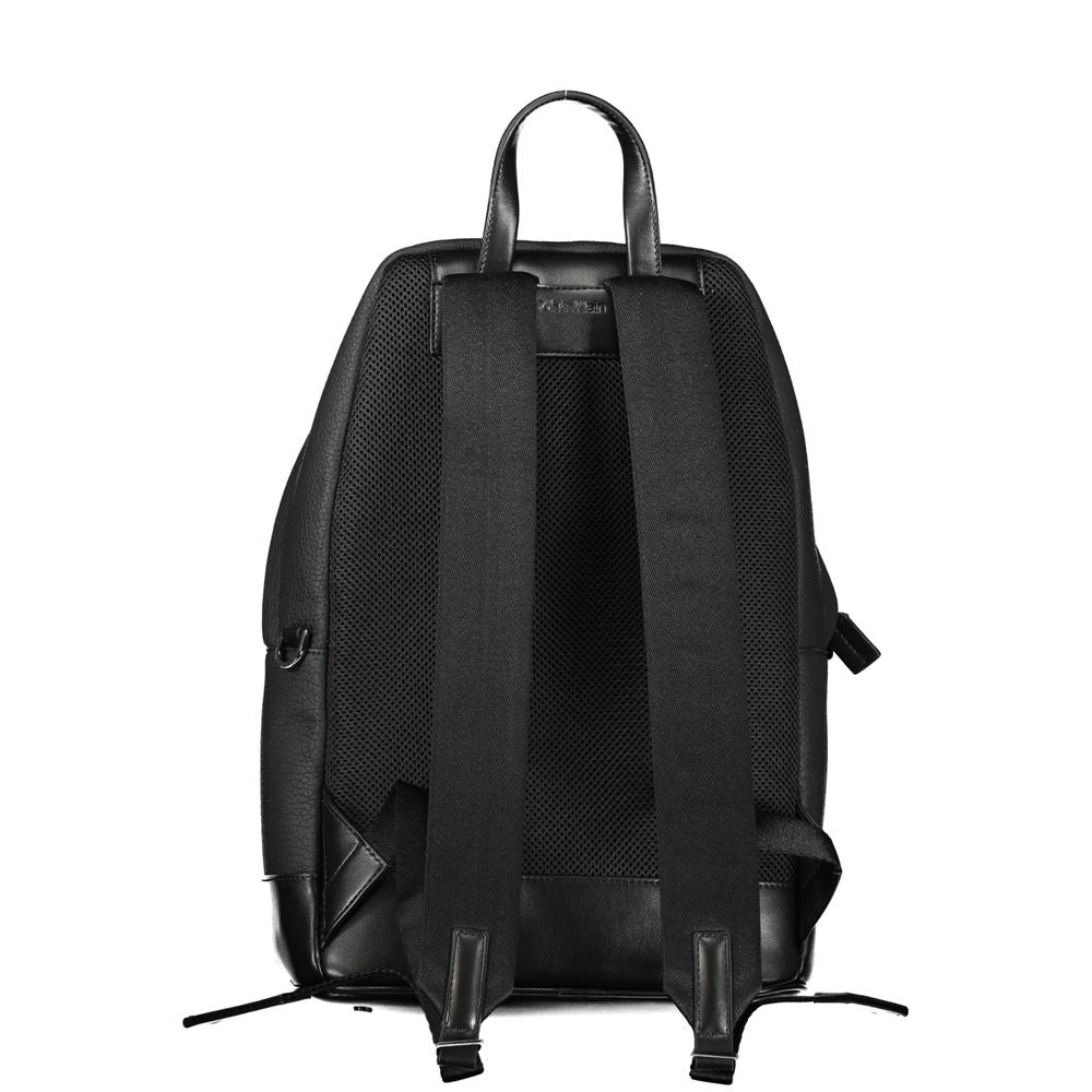 Calvin Klein – Schwarzer Polyester-Rucksack