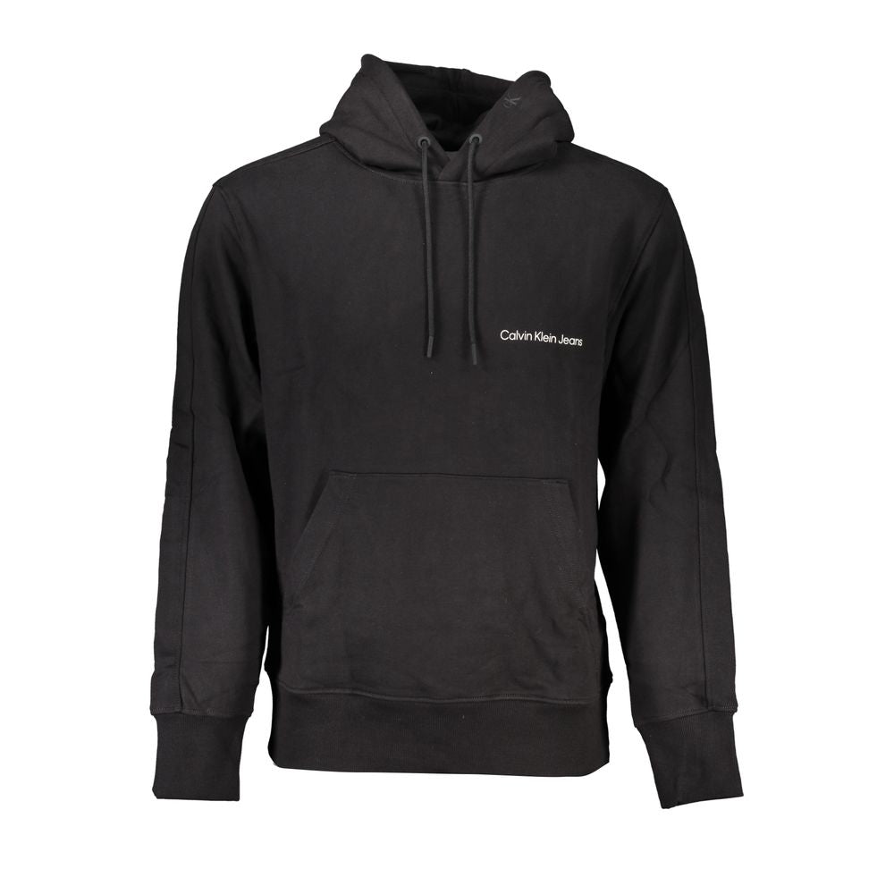 Pull en coton noir Calvin Klein pour homme