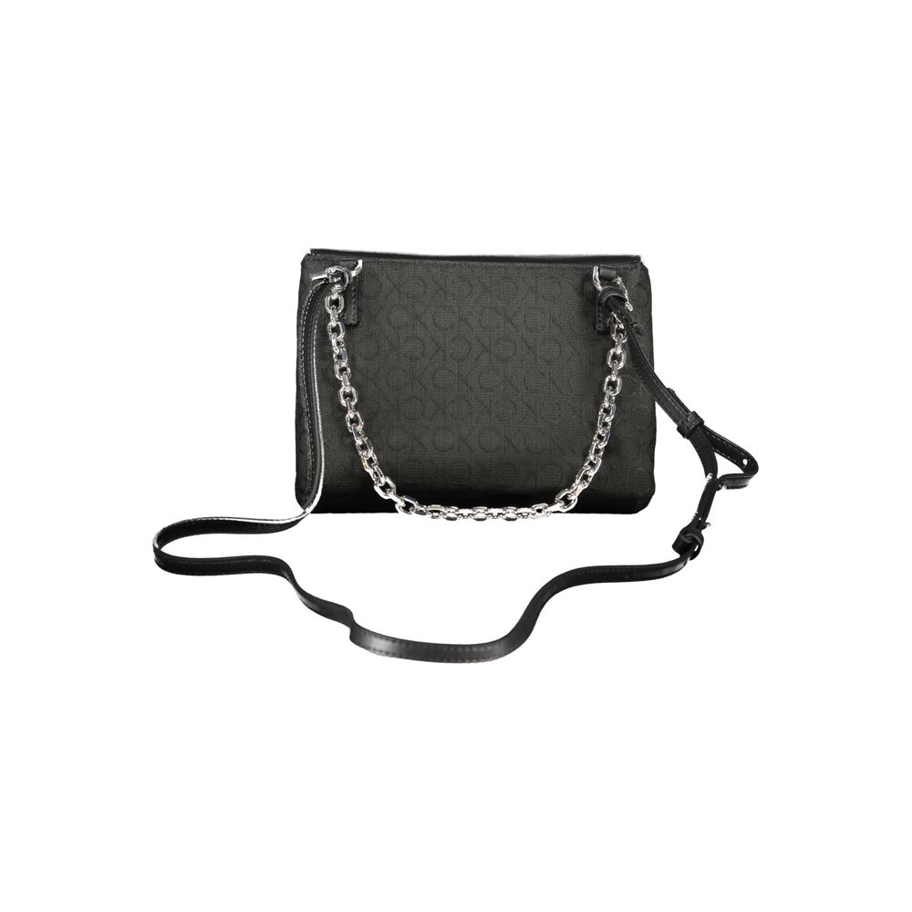 Sac à main noir Calvin Klein en polyester pour femme