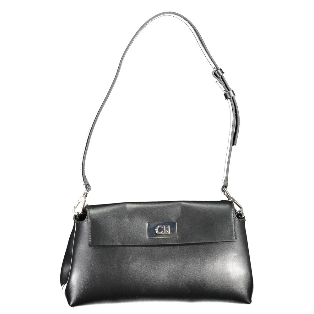 Sac à bandoulière Calvin Klein Nero en polyuréthane pour femme
