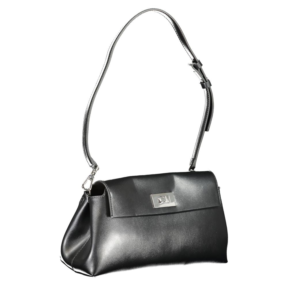 Sac à bandoulière Calvin Klein Nero en polyuréthane pour femme