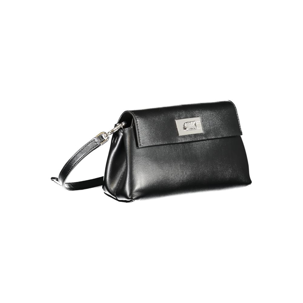 Sac à main noir Calvin Klein en polyester pour femme