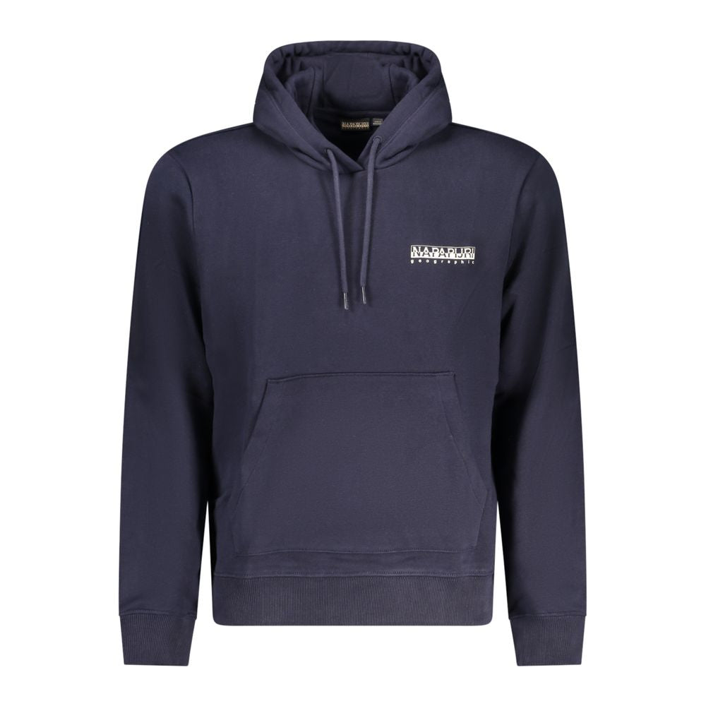 Sweat à capuche Napapijri pour homme en coton bleu