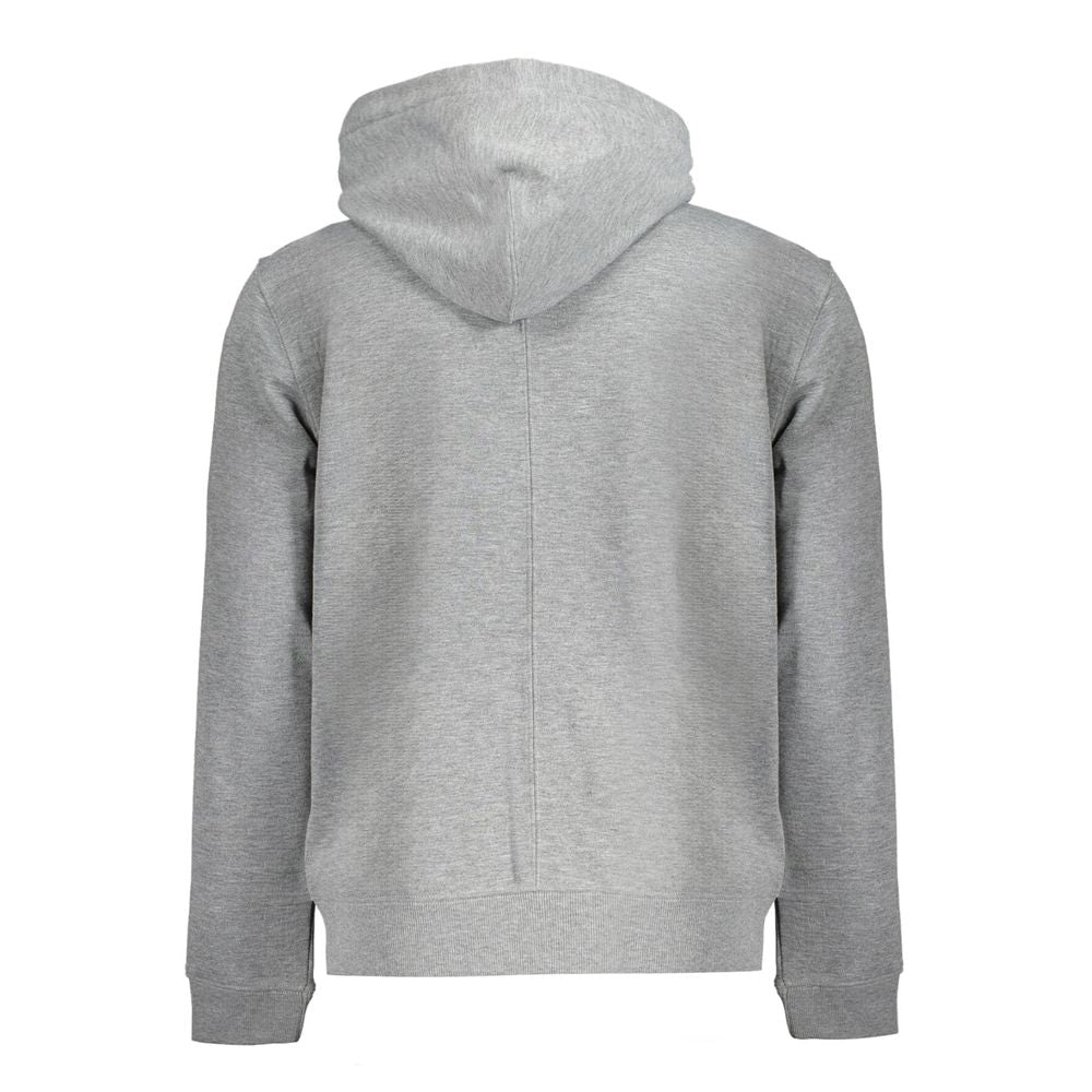 Sweat à capuche Calvin Klein gris en polyester pour homme