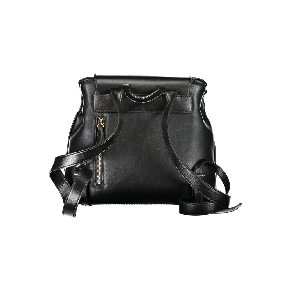 Mario Valentino – Schwarzer Polyethylen-Rucksack