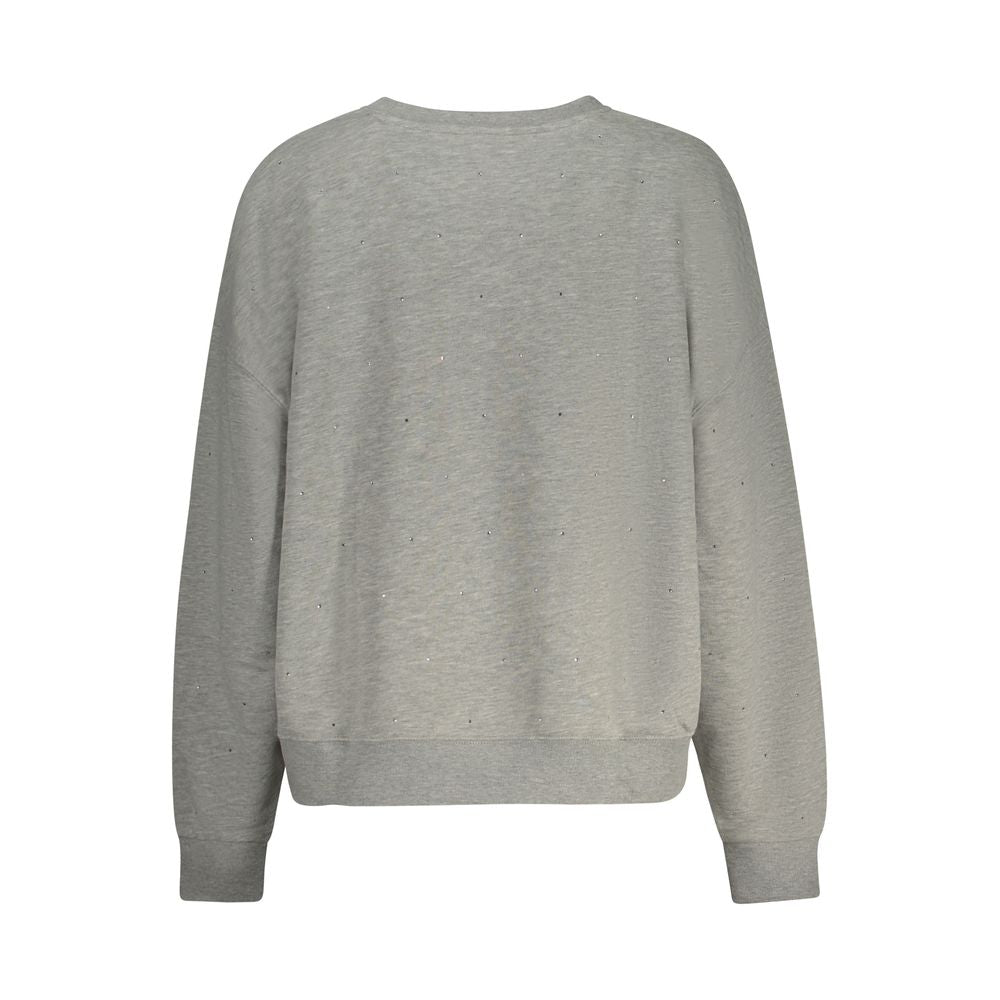 Guess Jeans Grigio Polyester Women Sweatshirt