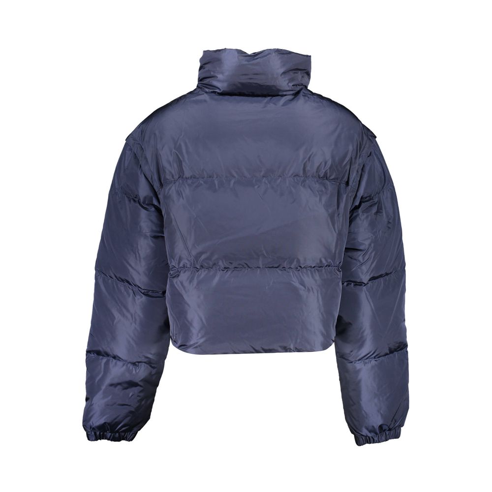 Veste Tommy Hilfiger en nylon bleu pour femme