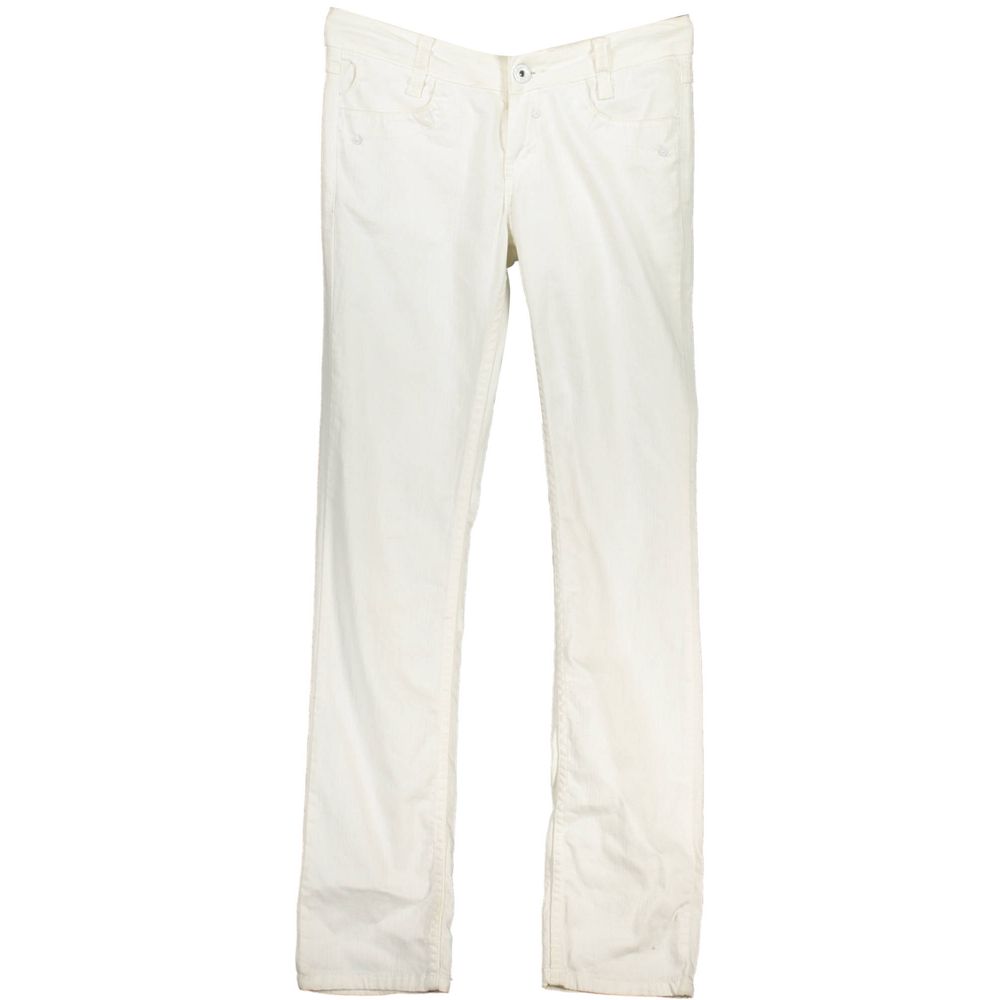 Weiße Jeans und Hose aus Baumwollmischung