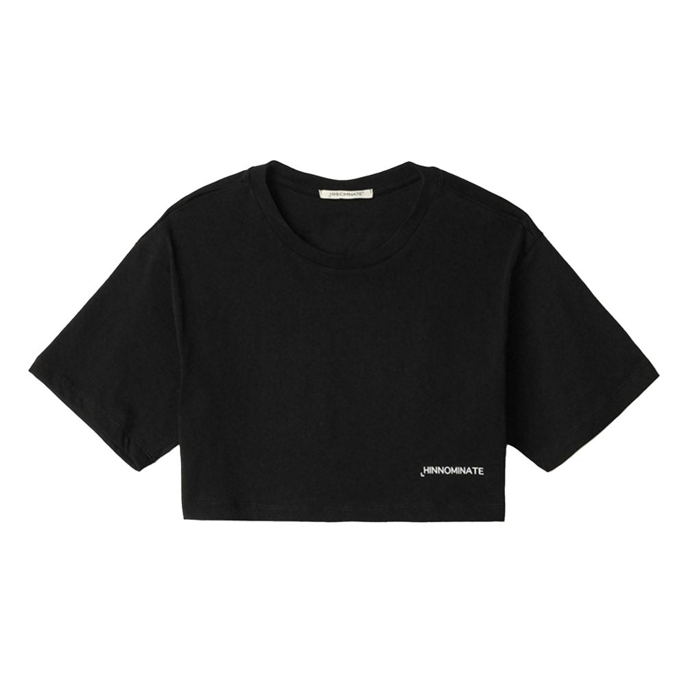 Hinnominate Schwarze Baumwolloberteile und T-Shirts