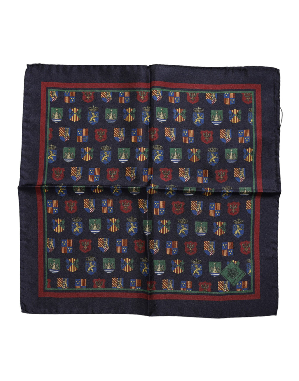 Foulard carré Dolce & Gabbana Médailles multicolores