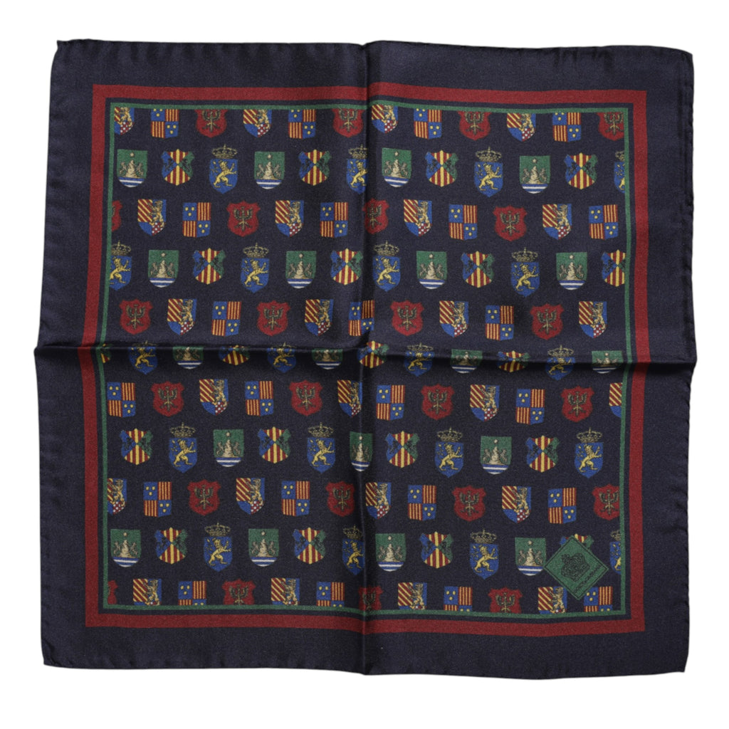 Foulard carré Dolce & Gabbana Médailles multicolores
