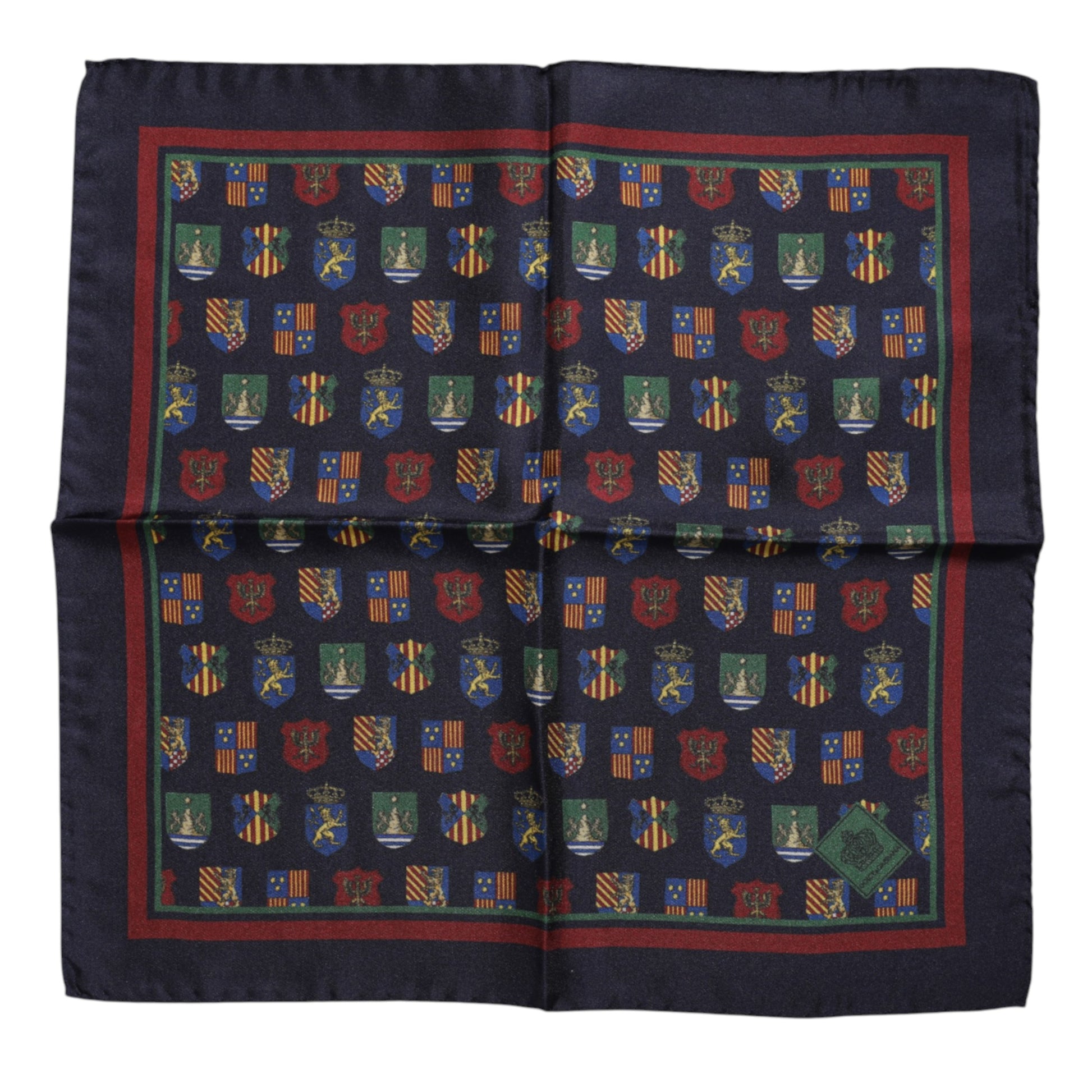 Foulard carré Dolce & Gabbana Médailles multicolores