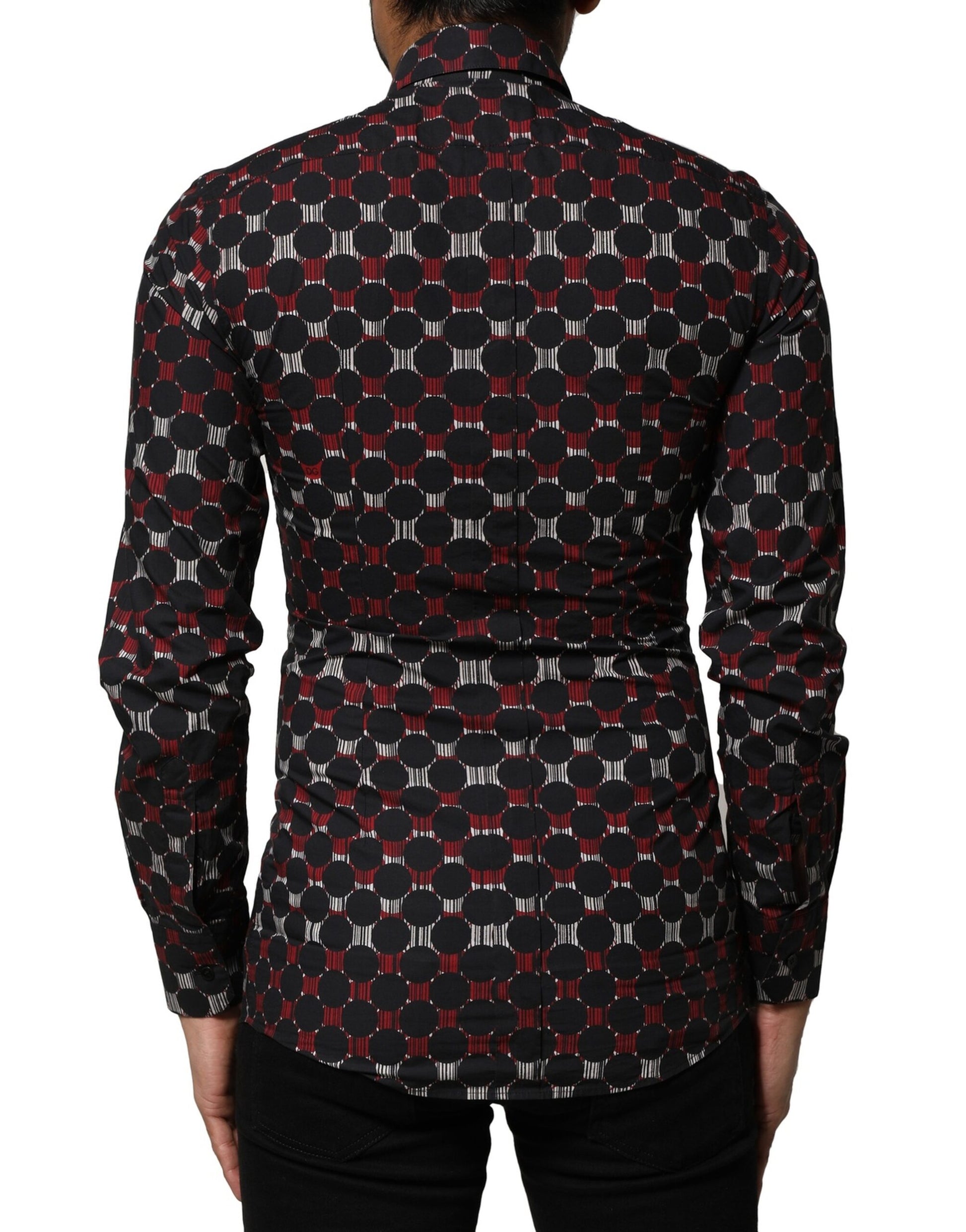 Chemise manches longues Dolce & Gabbana GOLD en coton multicolore