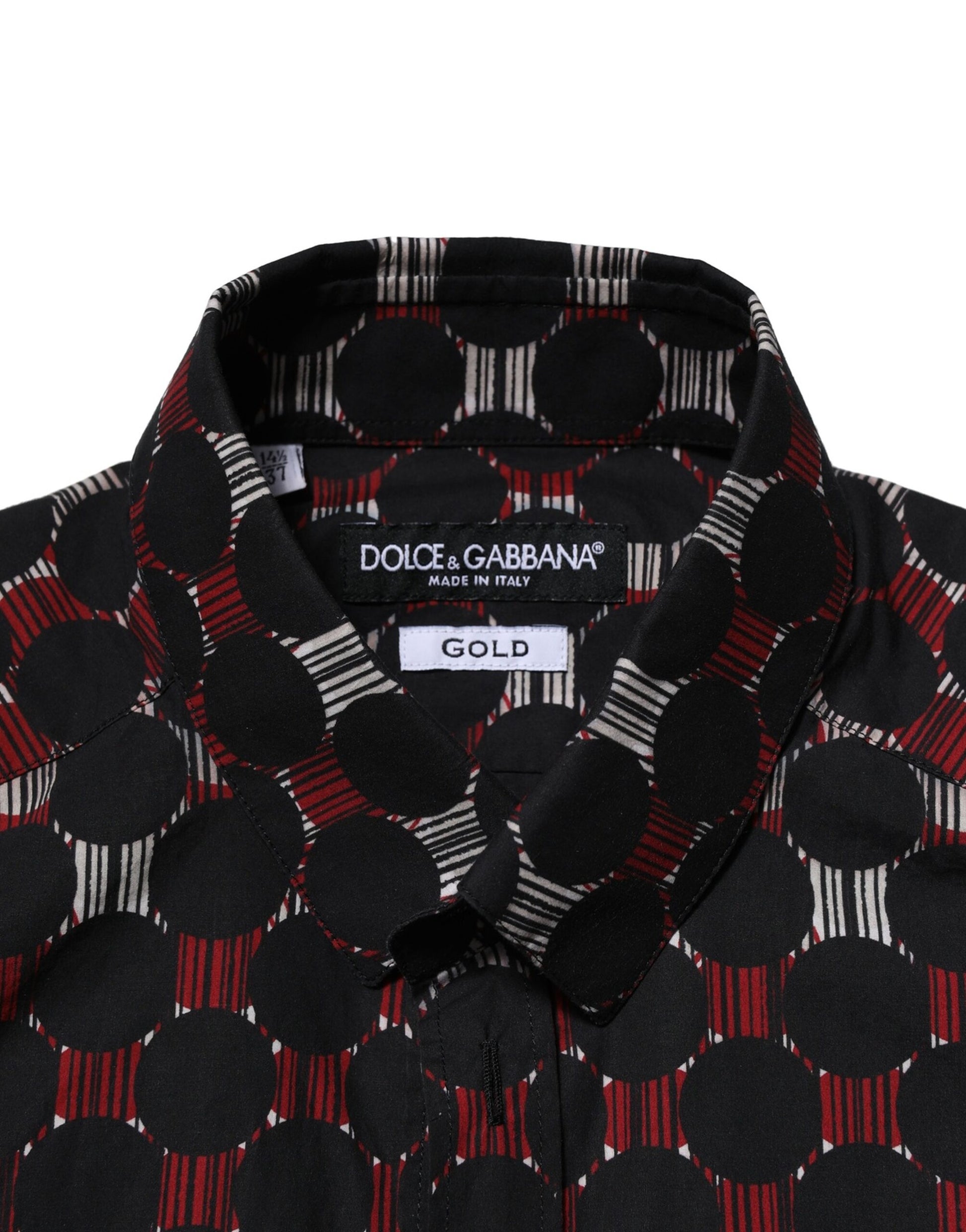 Chemise manches longues Dolce & Gabbana GOLD en coton multicolore