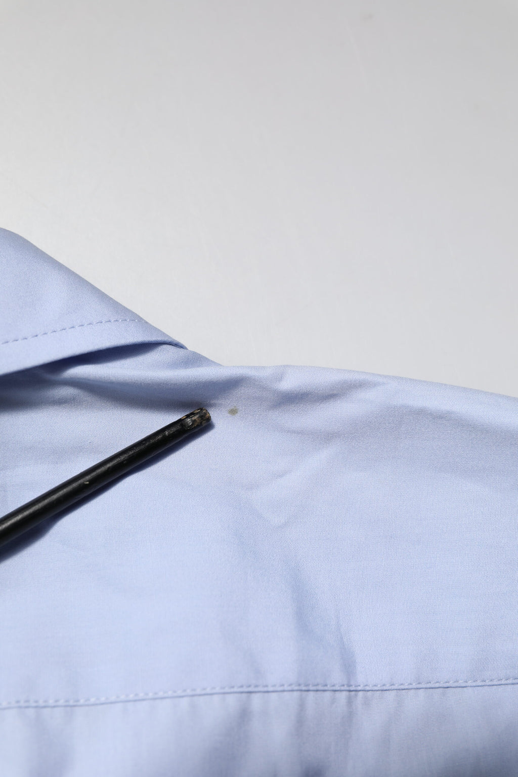 Chemise habillée Dolce & Gabbana en coton bleu clair à manches longues