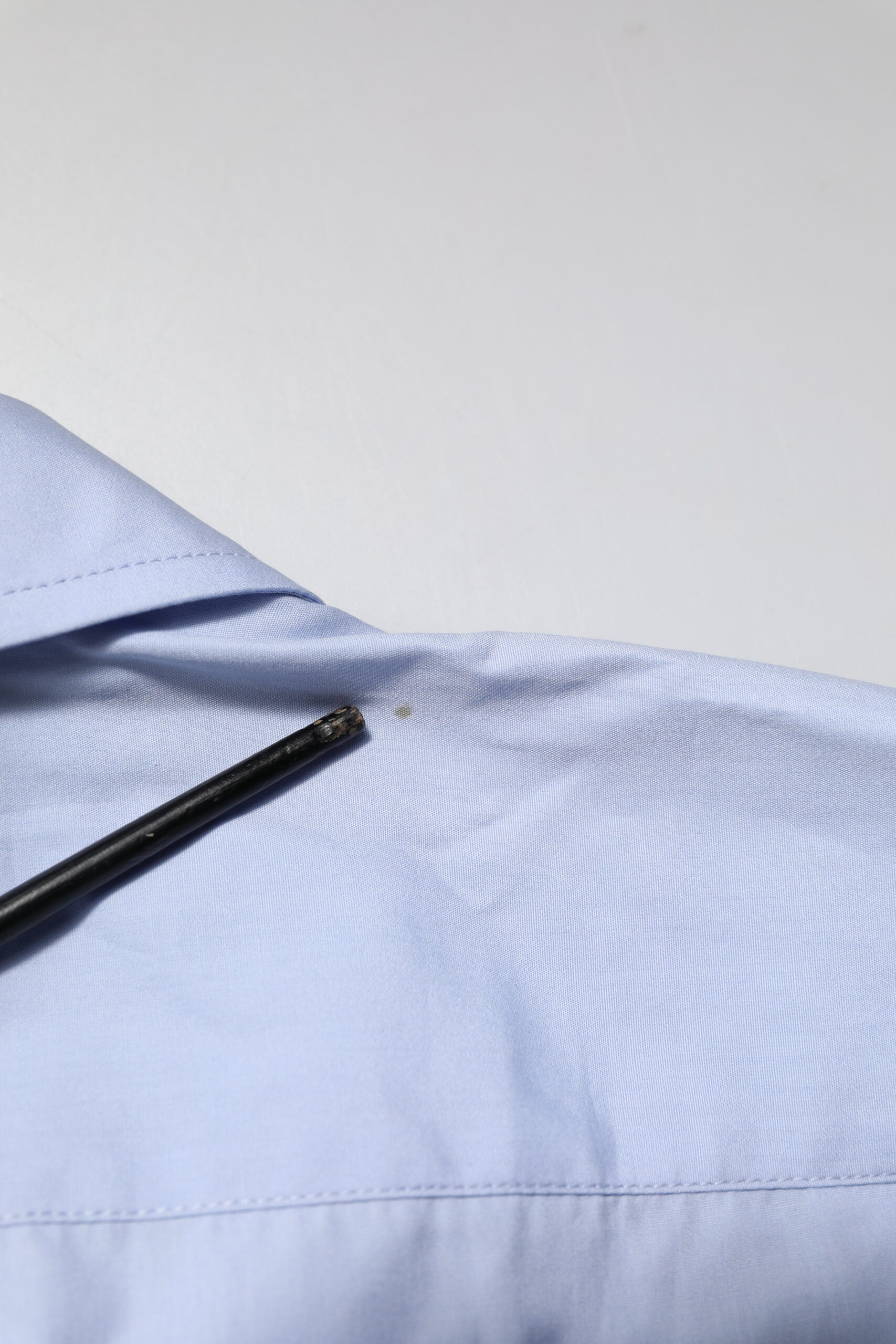 Chemise habillée Dolce & Gabbana en coton bleu clair à manches longues