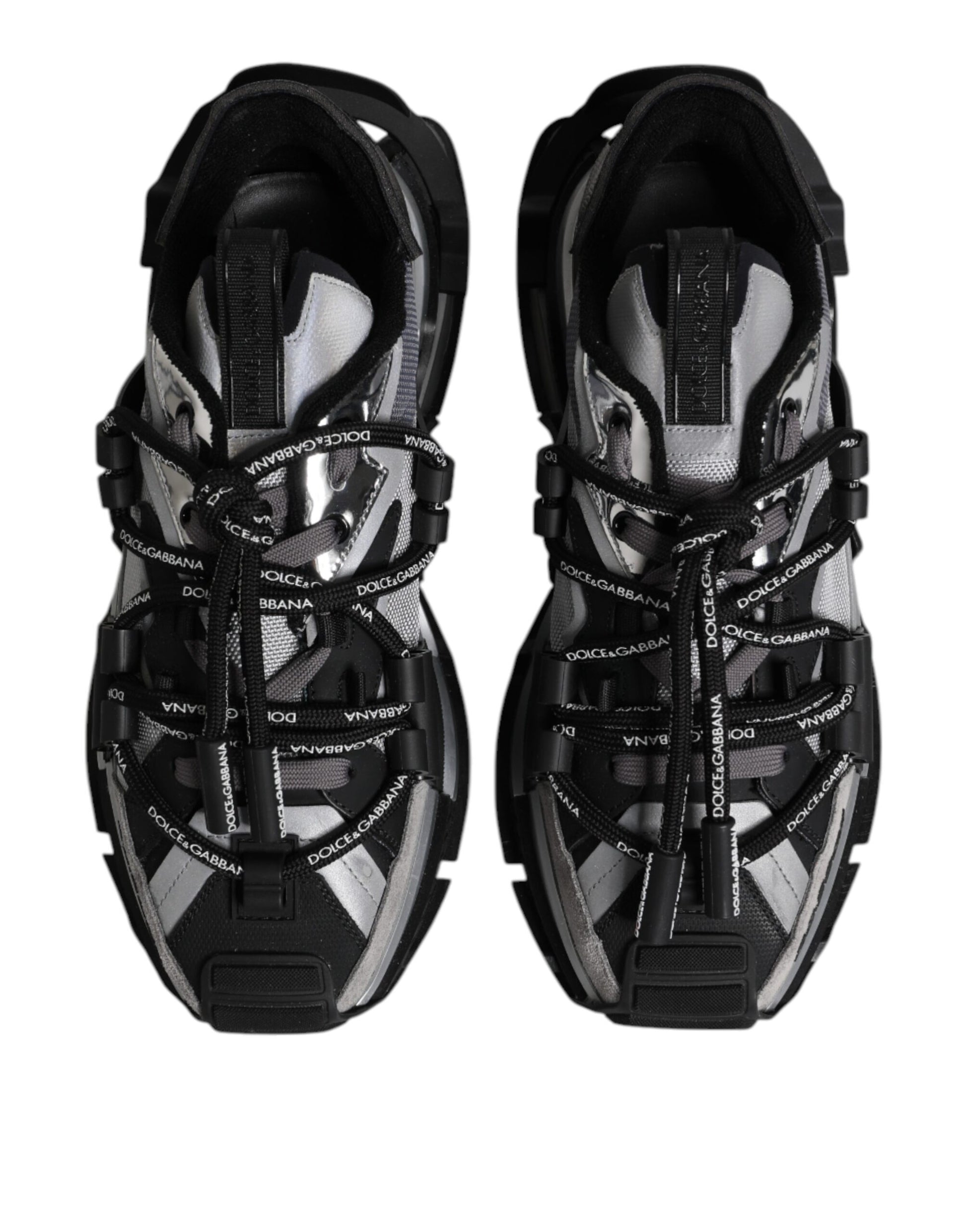 Dolce & Gabbana Multicolor Panelled Space Sneakers Shoes