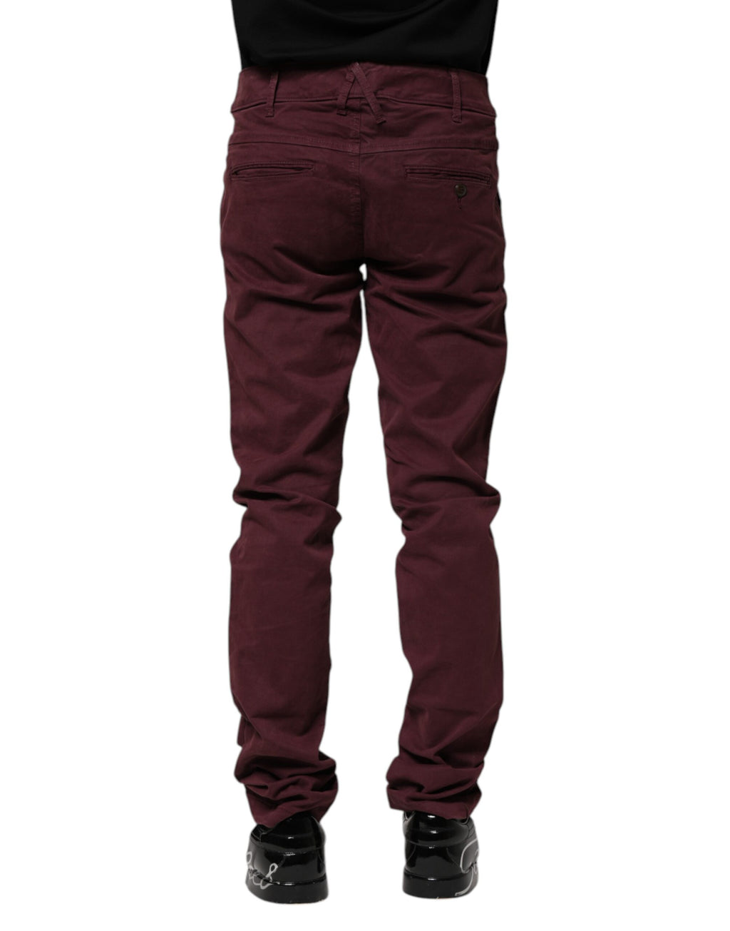 CYCLE Kastanienbraune Skinny Fit Jeans aus Baumwoll-Stretch für Herren