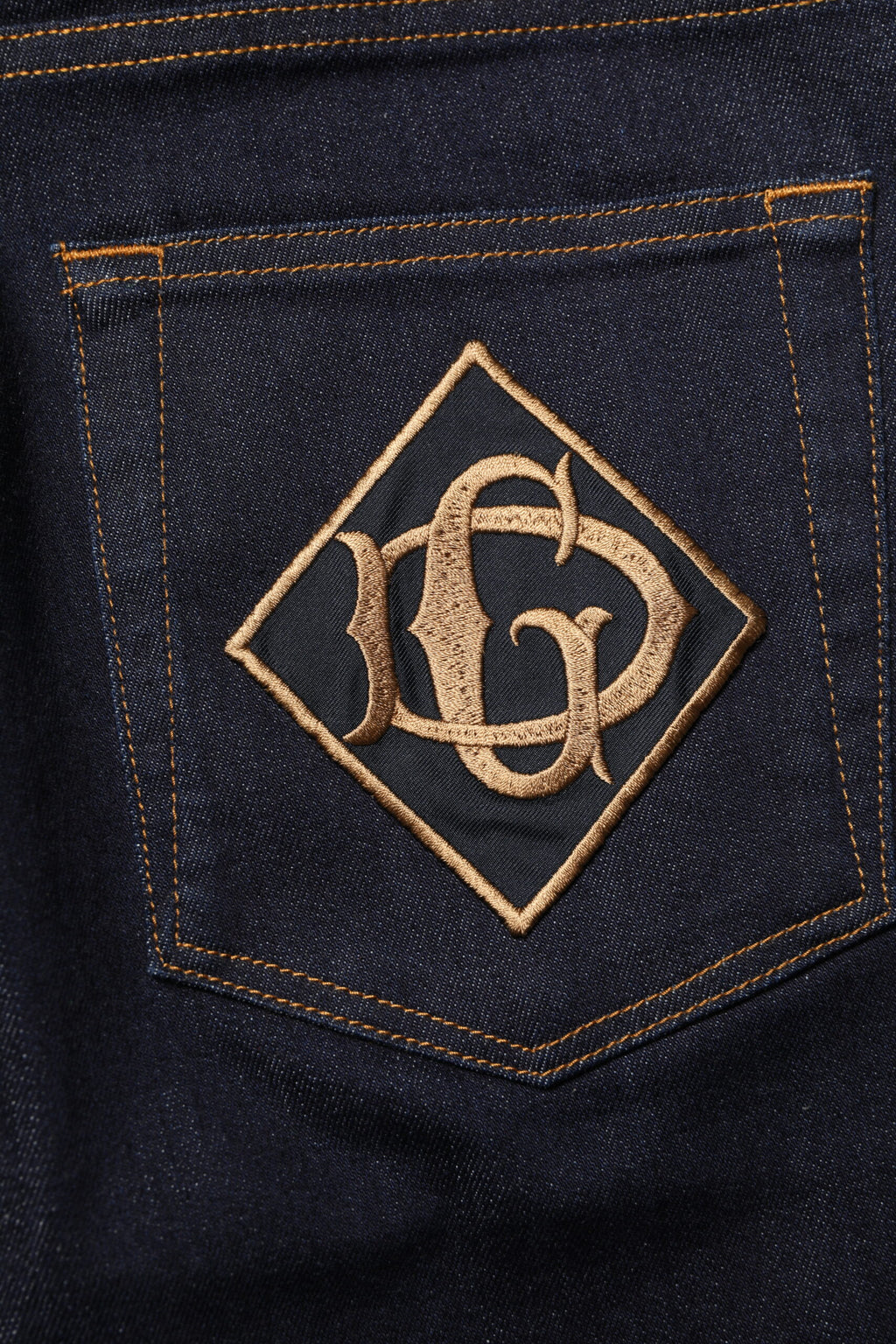 Jeans skinny en denim de coton noir Dolce & Gabbana pour homme