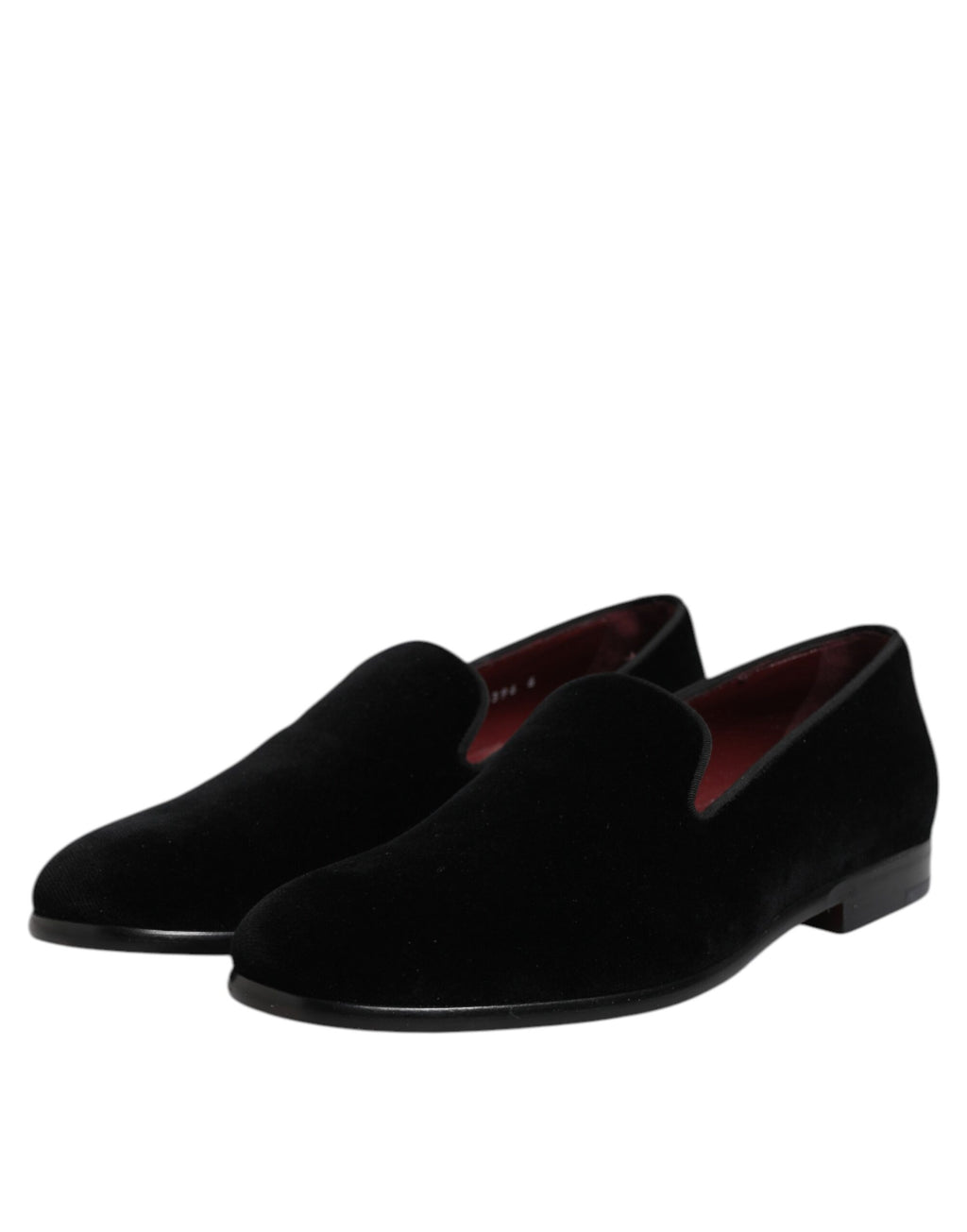 Mocassins Dolce & Gabbana en velours noir