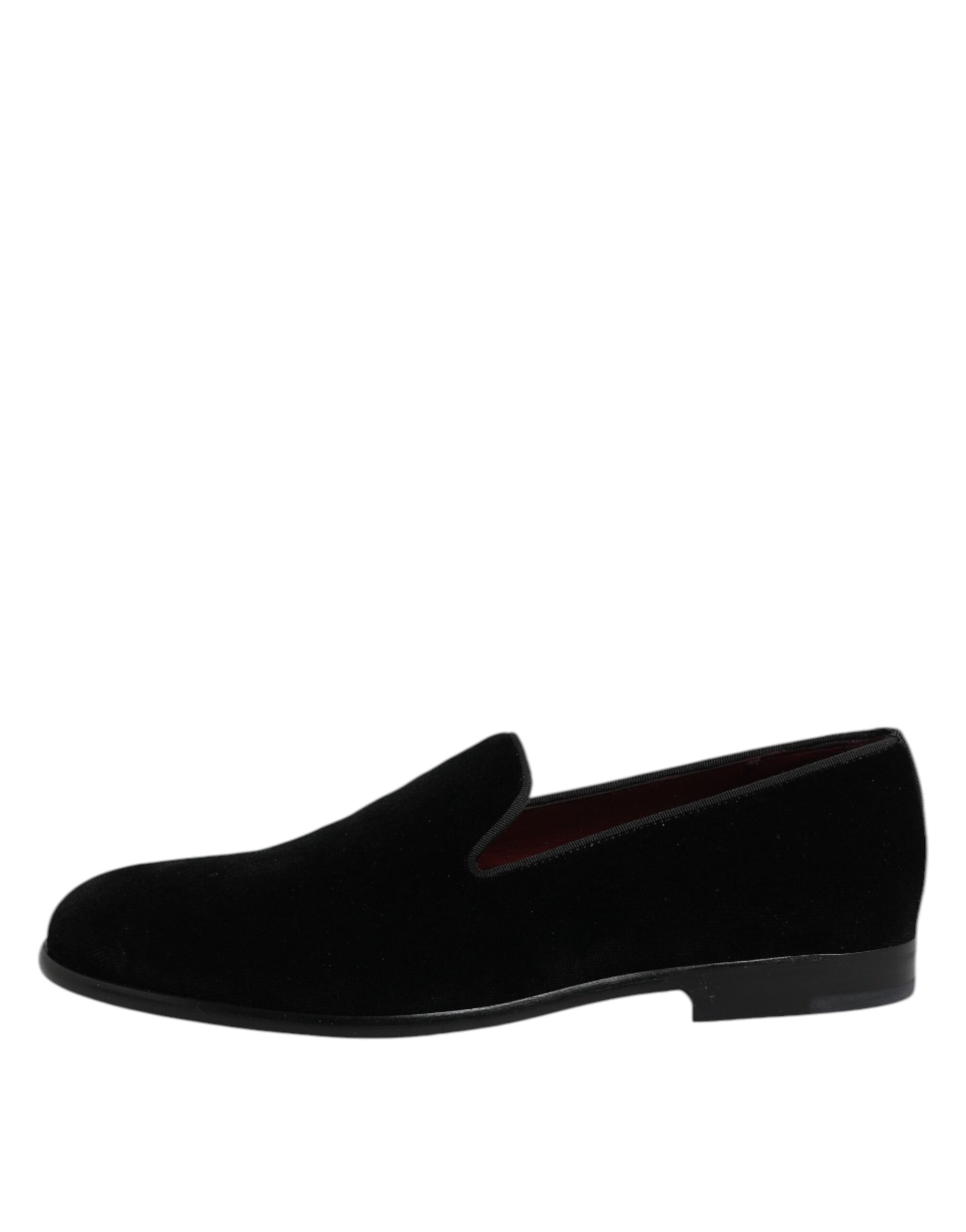 Mocassins Dolce & Gabbana en velours noir
