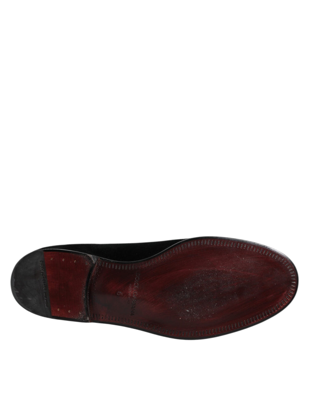 Mocassins Dolce & Gabbana en velours noir