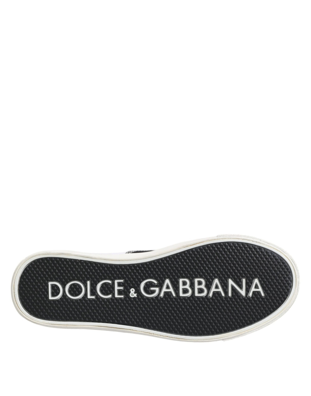Chaussures Homme Dolce & Gabbana Baskets Montantes en Toile de Coton Noire à Lacets