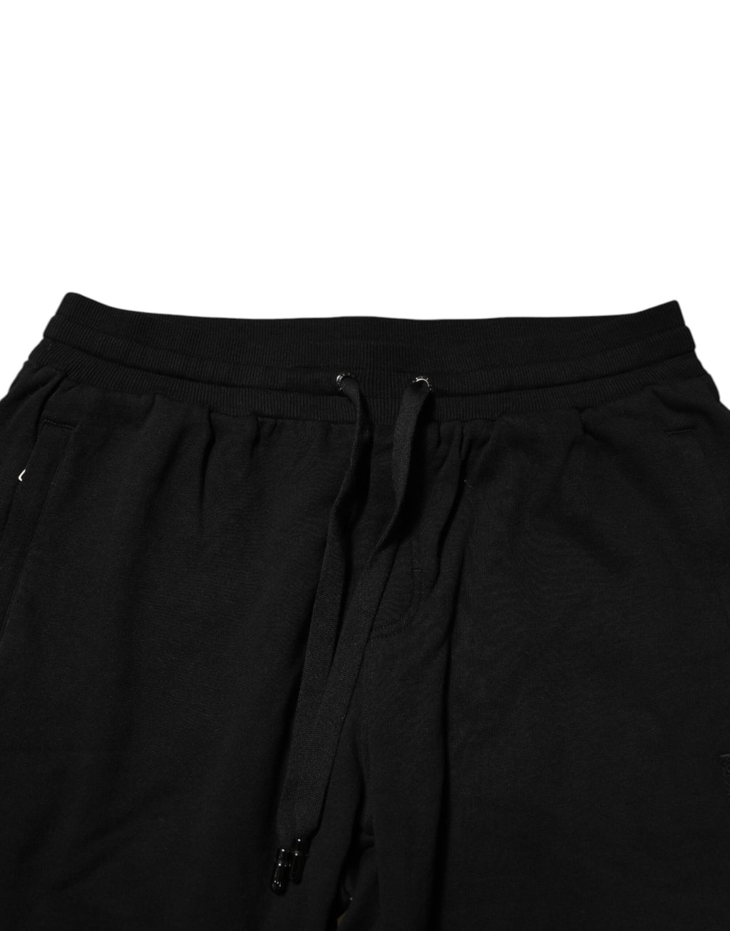 Pantalon de jogging homme Dolce & Gabbana en coton noir avec bande logo
