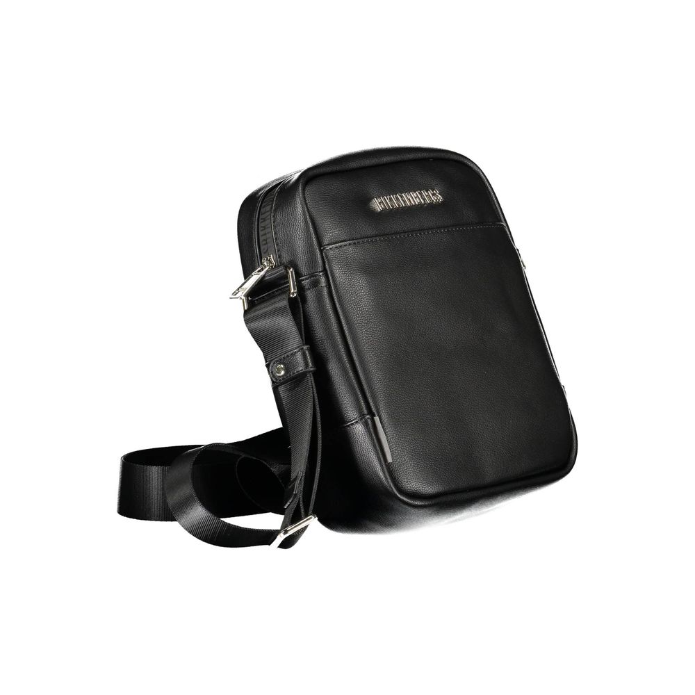Bikkembergs – Schwarze Polyethylen-Umhängetasche