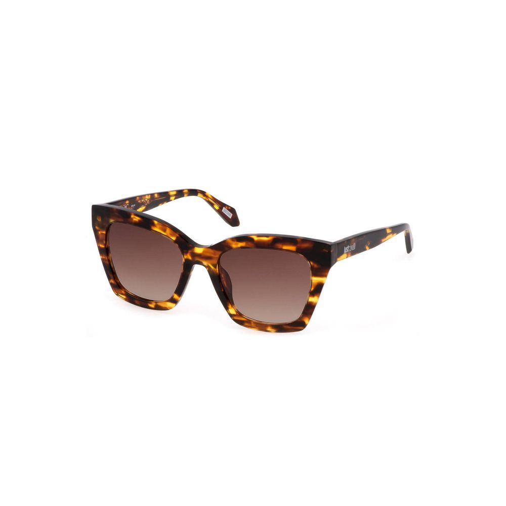 Lunettes de soleil Just Cavalli marron en plastique pour femme