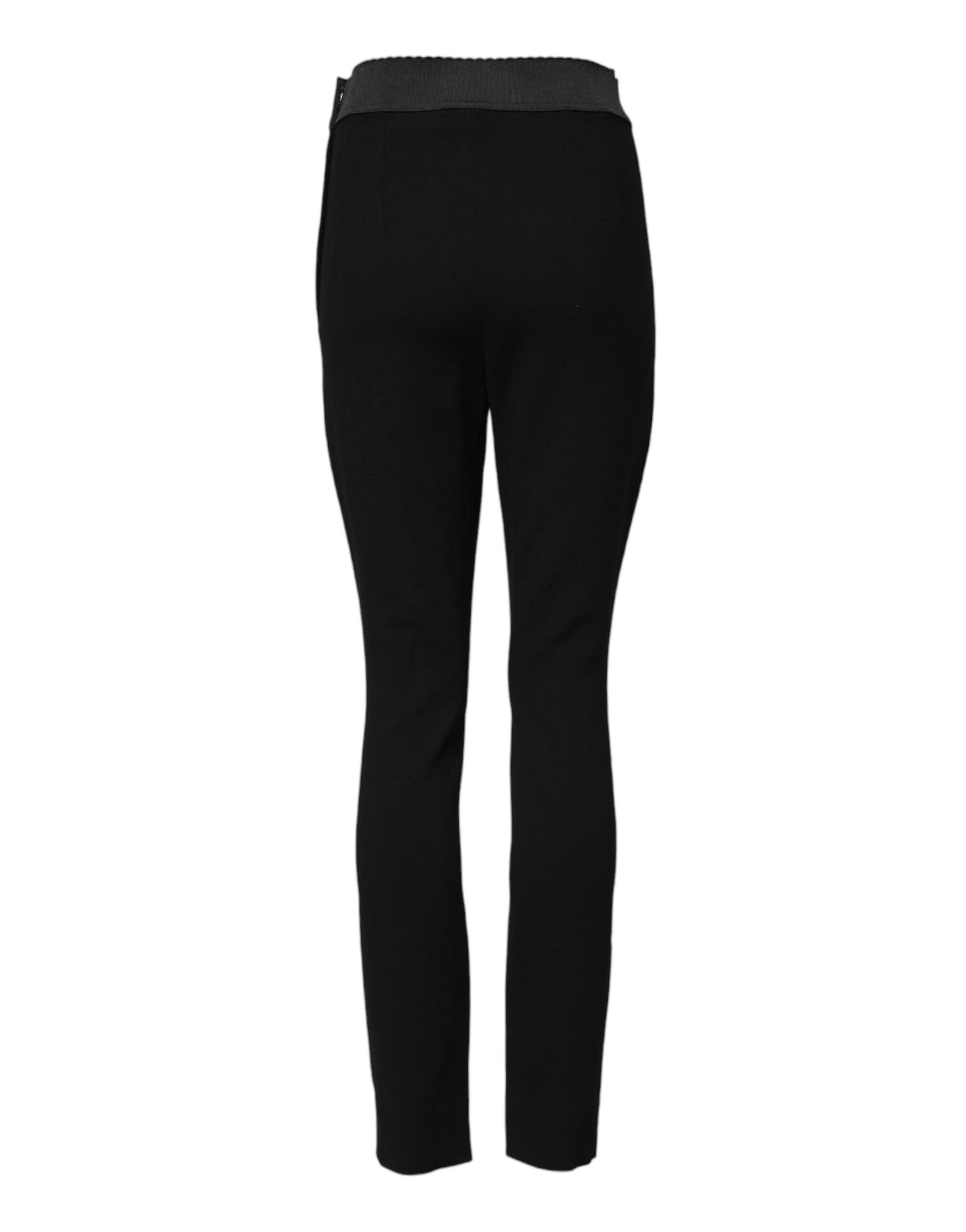 Legging Dolce & Gabbana en laine noire