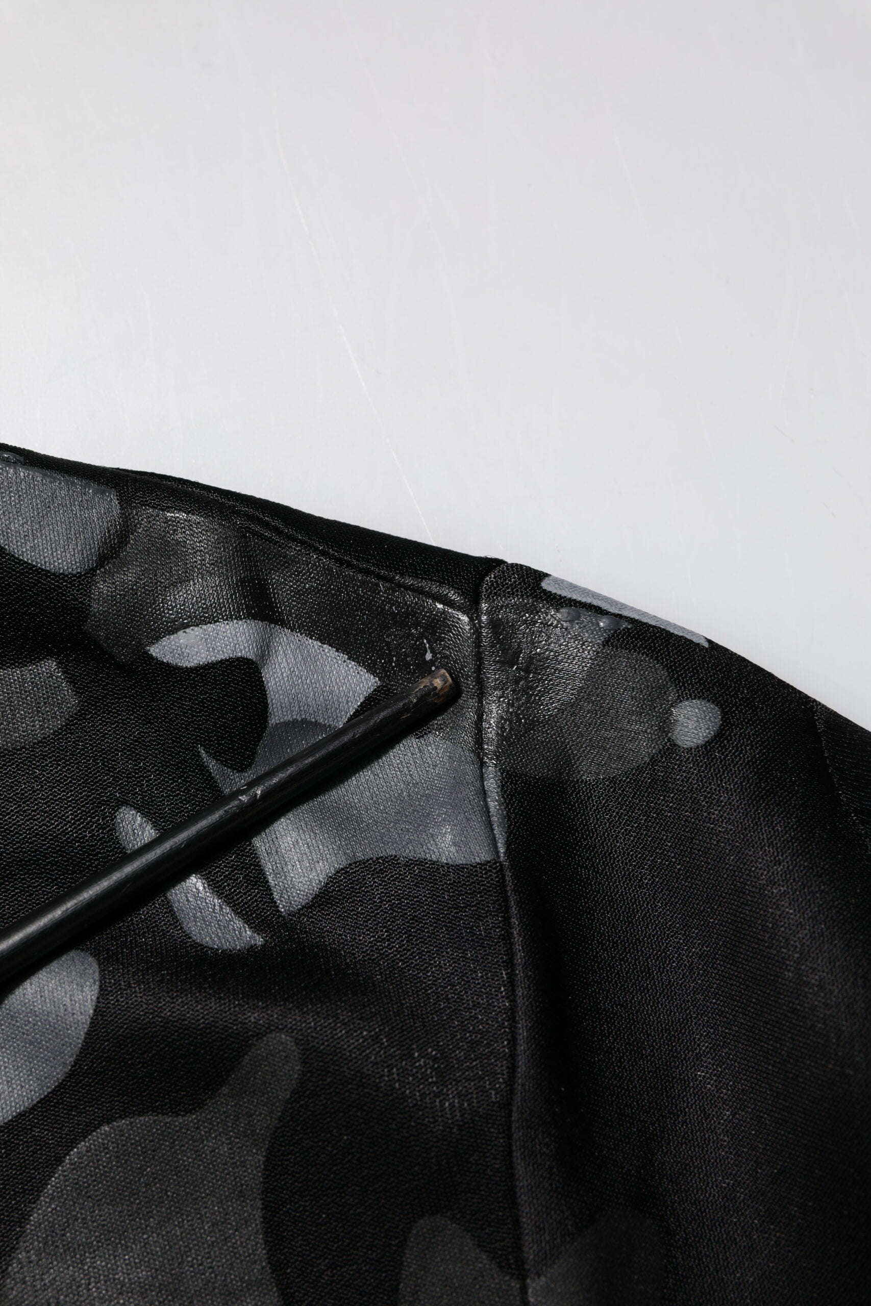 Sweat-shirt Dolce & Gabbana motif camouflage noir