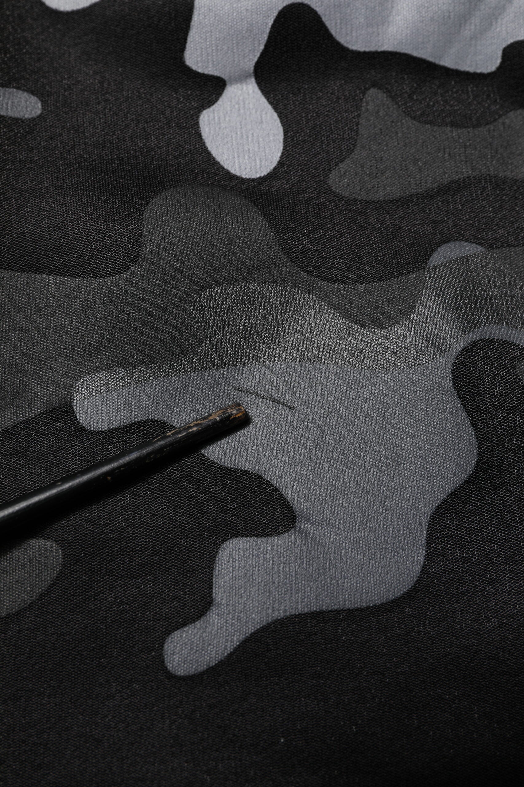 Sweat-shirt Dolce & Gabbana motif camouflage noir