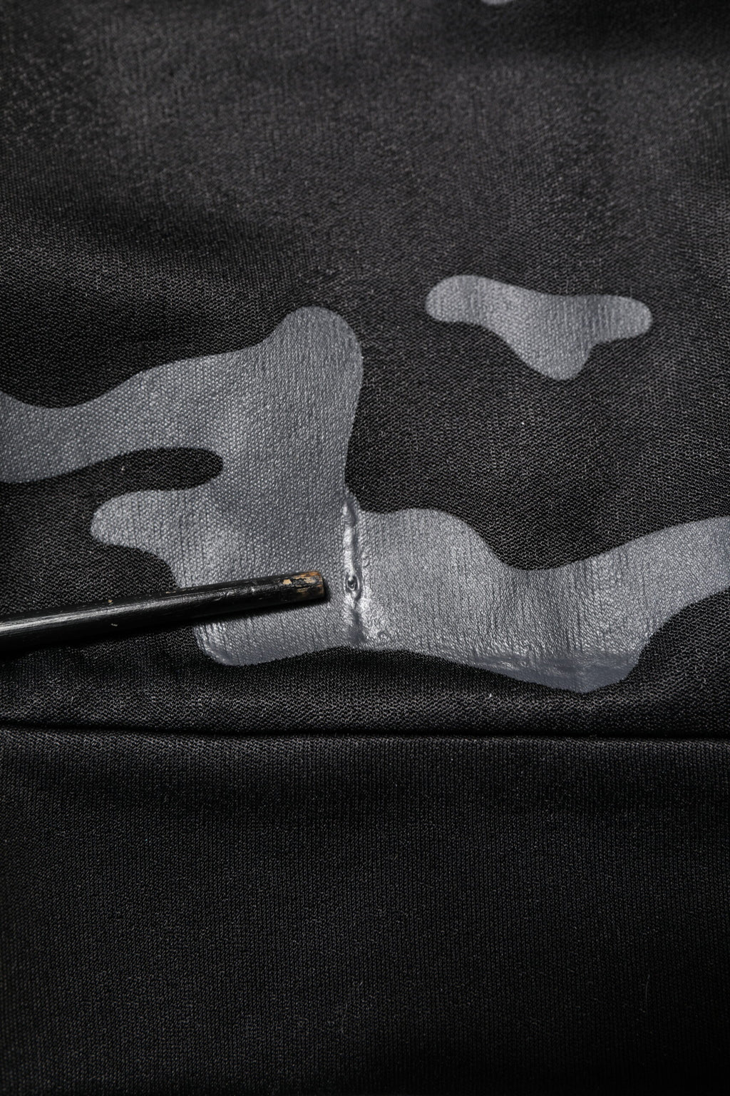 Sweat-shirt Dolce & Gabbana motif camouflage noir