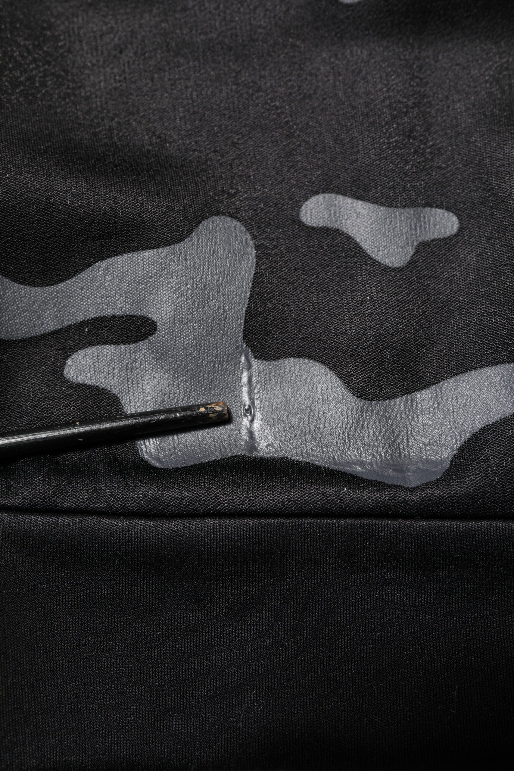 Sweat-shirt Dolce & Gabbana motif camouflage noir