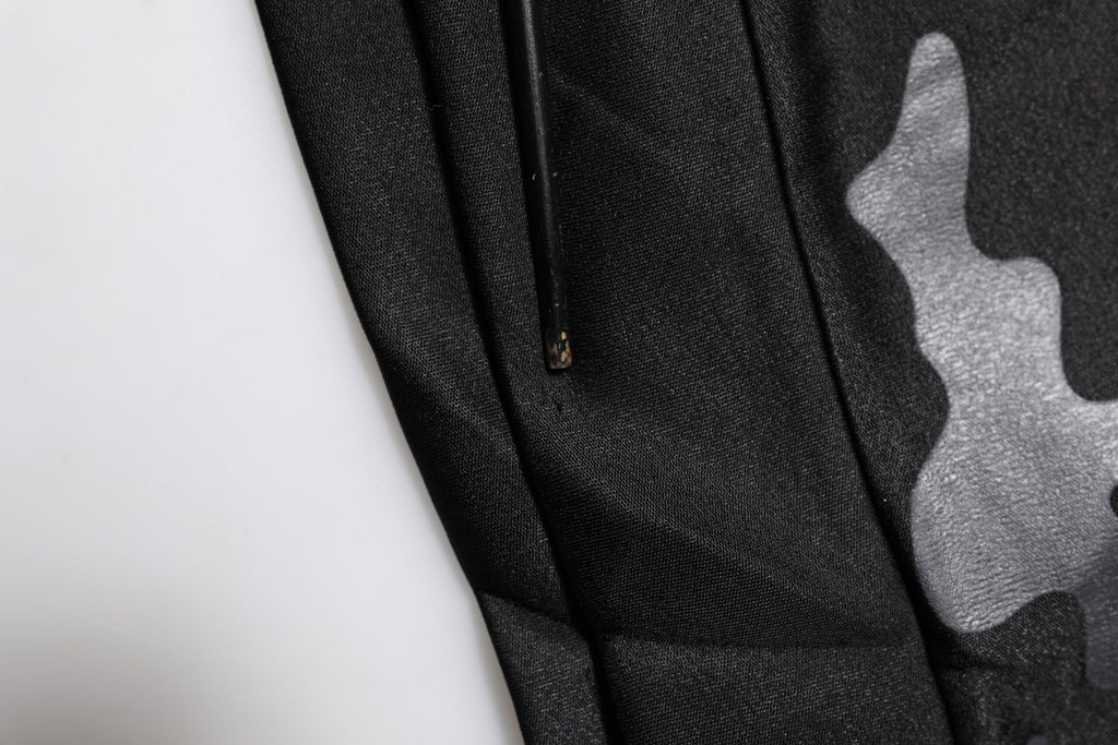 Sweat-shirt Dolce & Gabbana motif camouflage noir