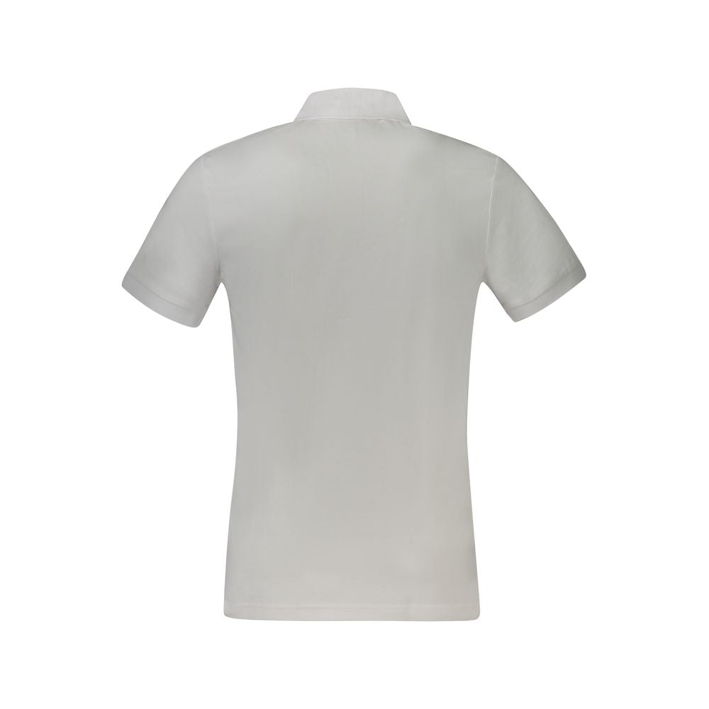 Polo Hugo Boss Bianco en coton pour hommes