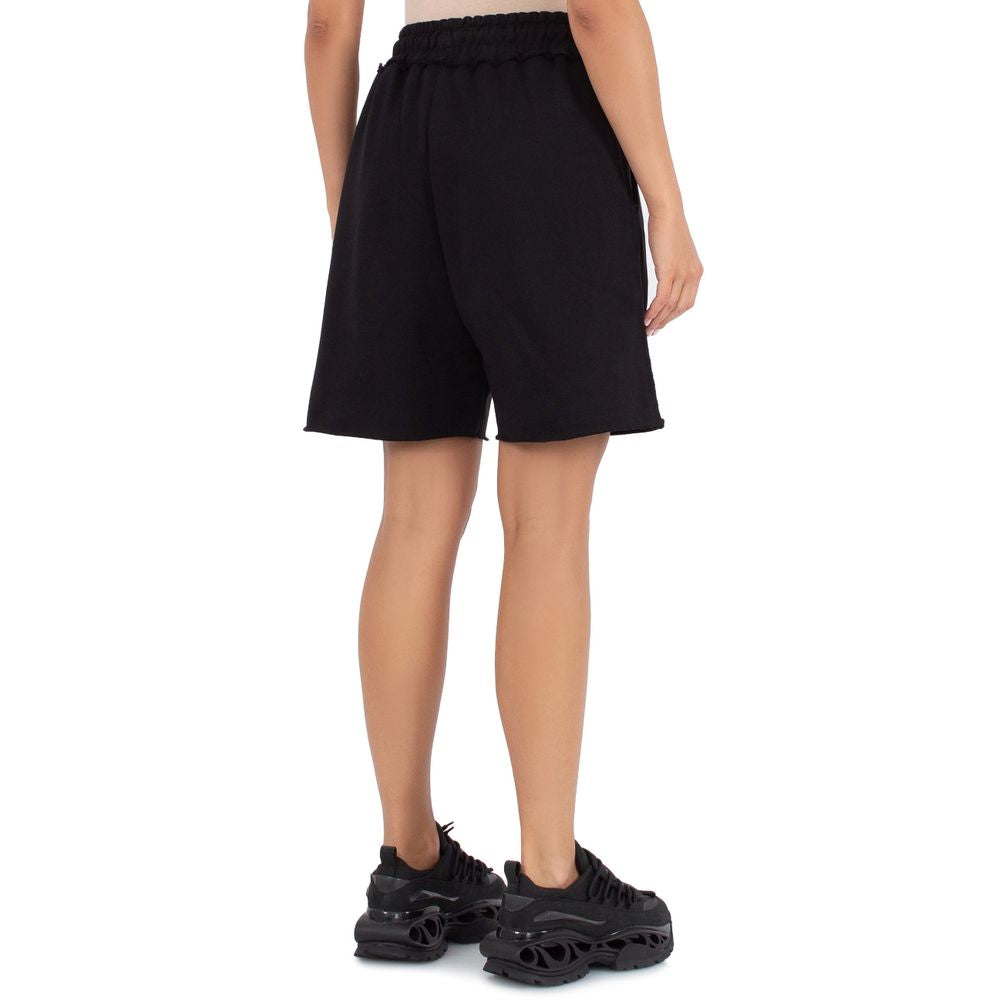 Comme Des Fuckdown – Schwarze Baumwollshorts