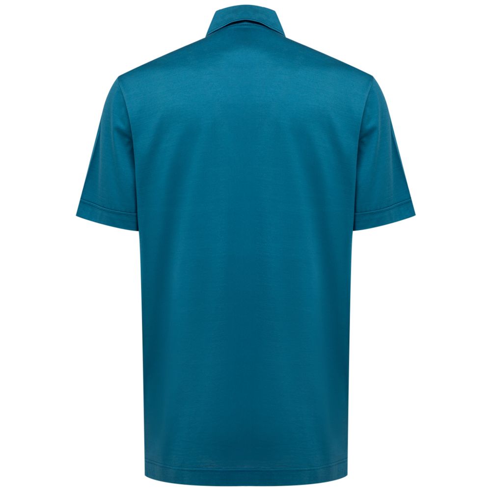 Blaues Baumwollhemd von Canali