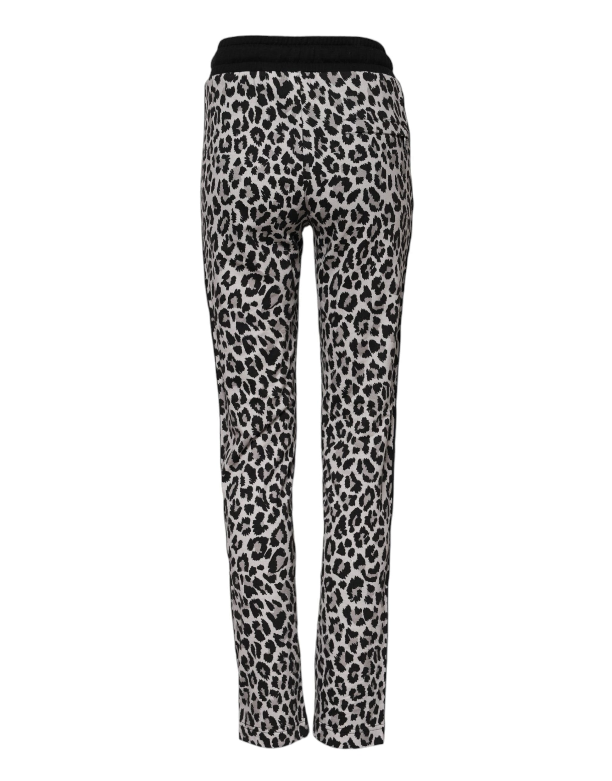 Pantalon de jogging multicolore à imprimé léopard #DGMillennials Dolce & Gabbana