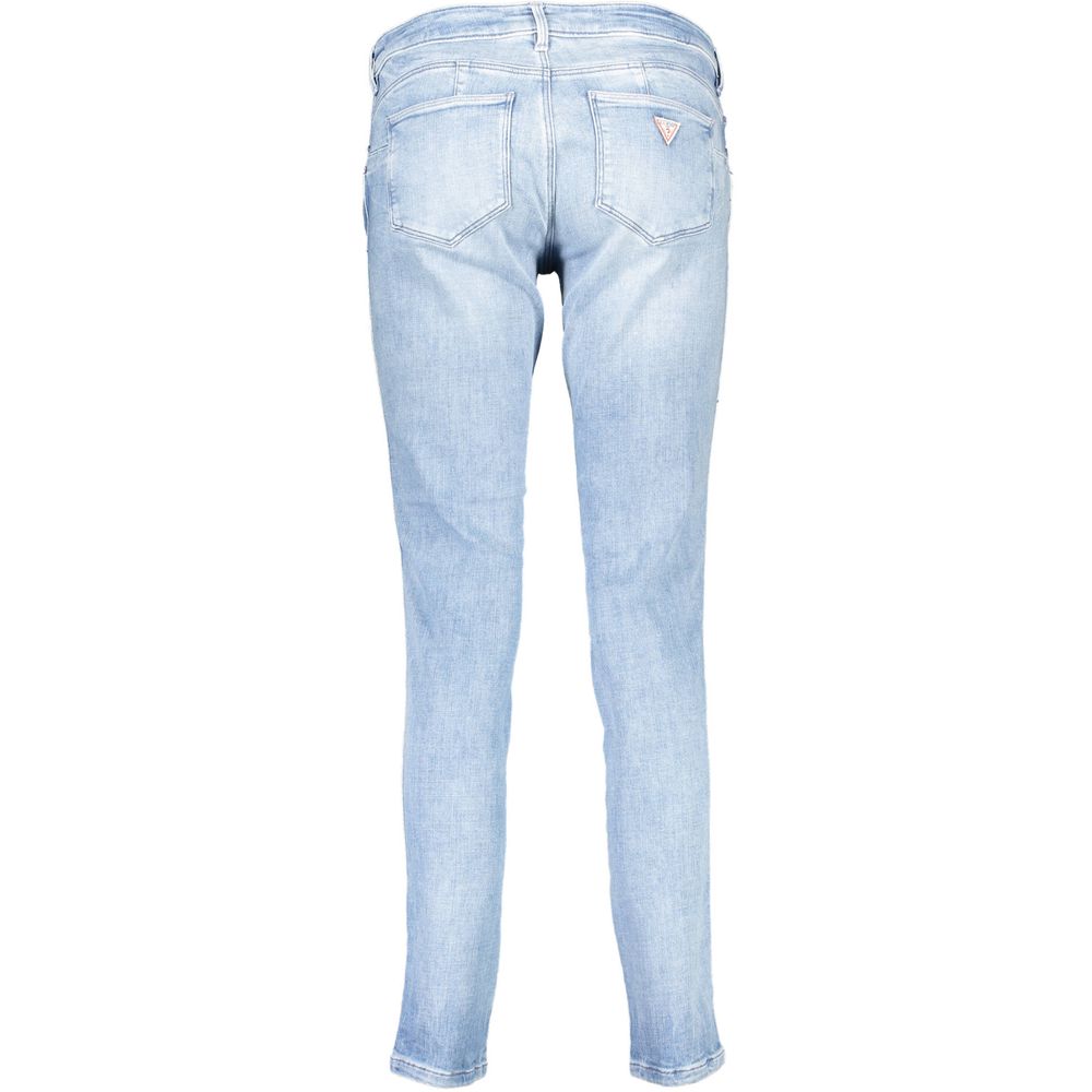 Jean Guess Azzurro en coton biologique pour femme