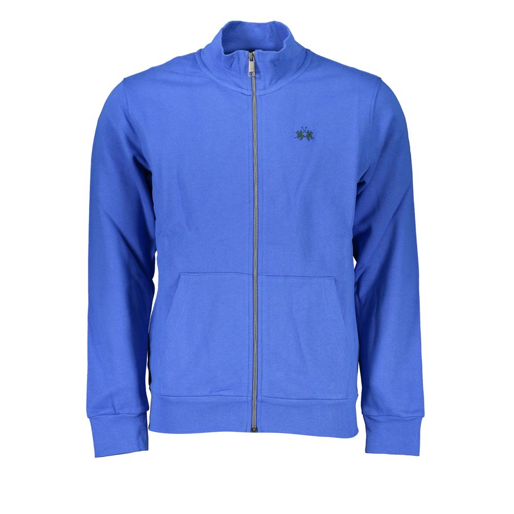 Sweat-shirt en coton bleu La Martina pour homme