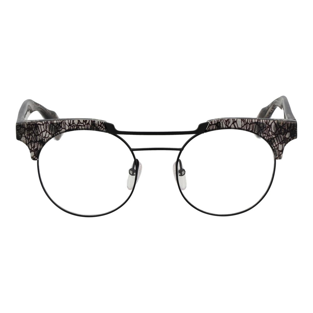Lunettes (montures) en plastique noir Yohji Yamamoto