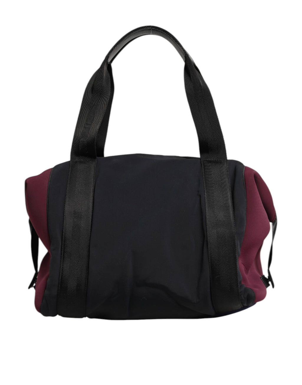 Dolce &amp; Gabbana – Reisetasche mit Schulterriemen und schwarzem Kastanienbraun