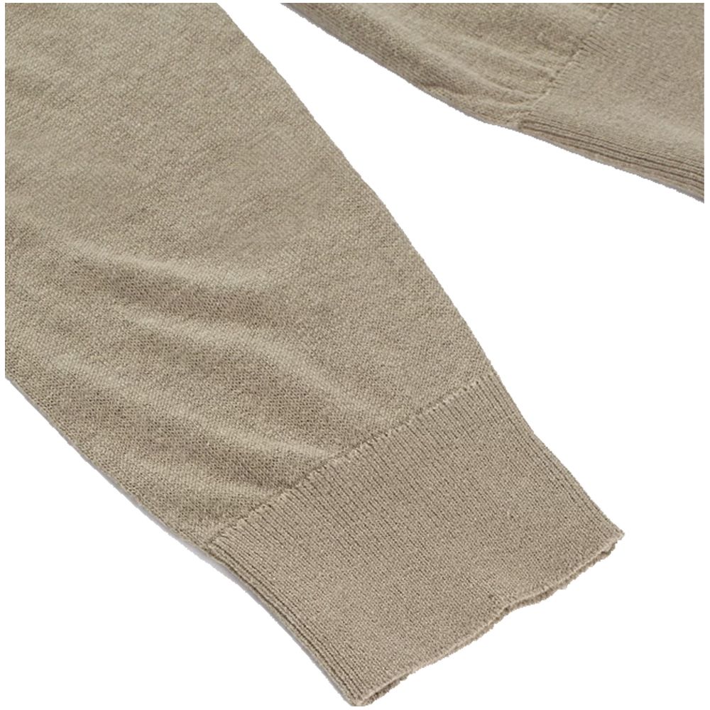 Refrigiwear – Beigefarbener Leinenpullover